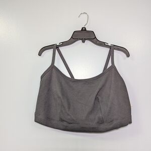 Auden Charcoal Gray Unlined Bralette